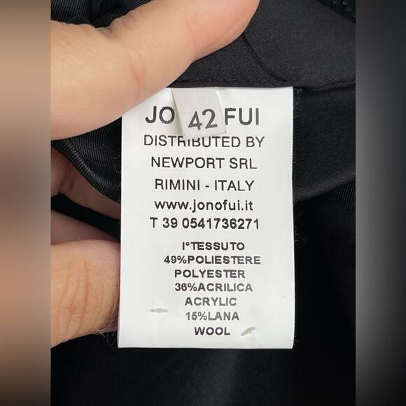 Jo No Fui emerald Metallic A-Line Shift Dress size 42/8 - Picture 10 of 13